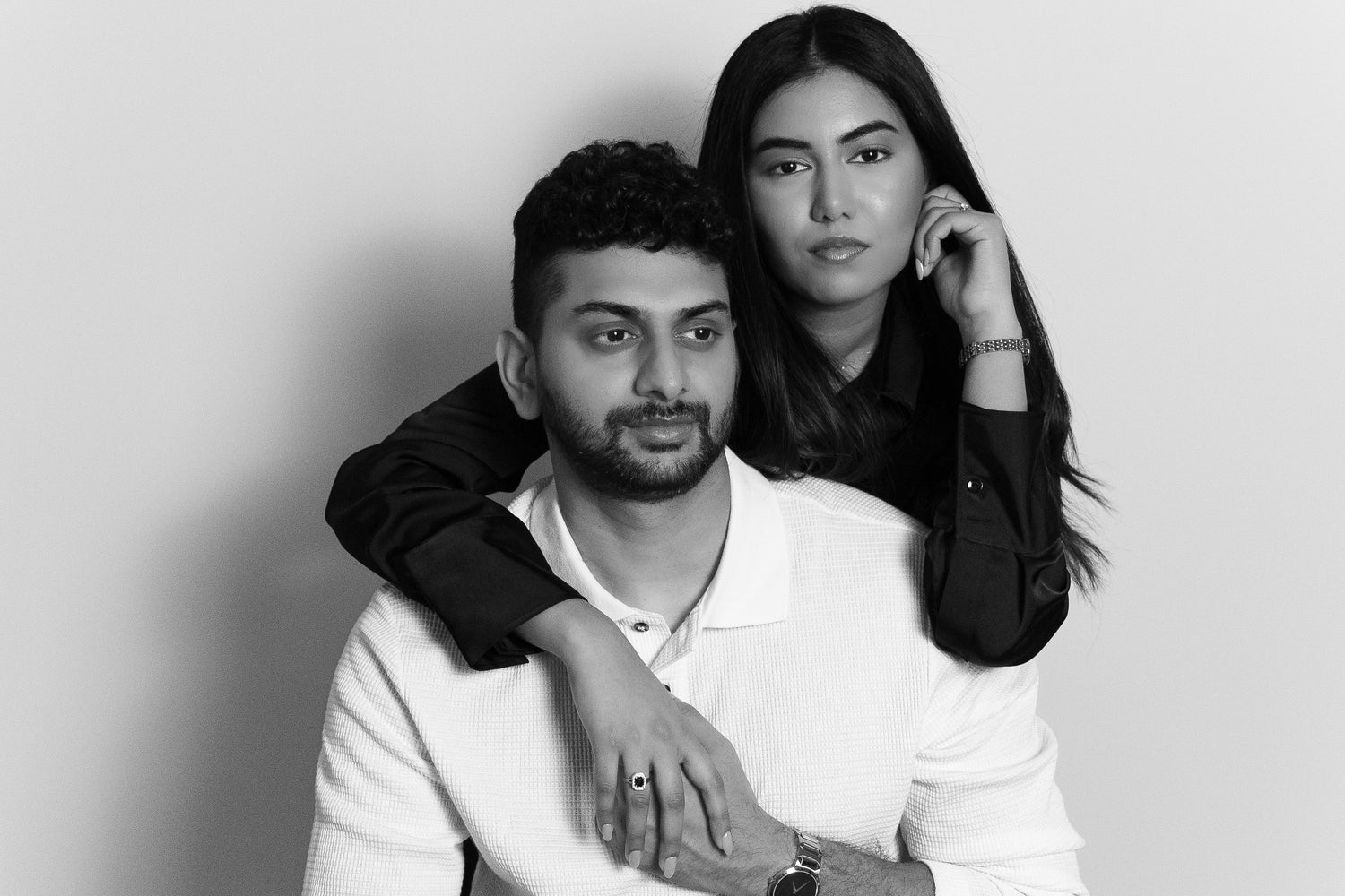 Ramith and Yasasi, founders of Maera Jewellery, bringing Sri Lankan heritage to fine jewellery design.