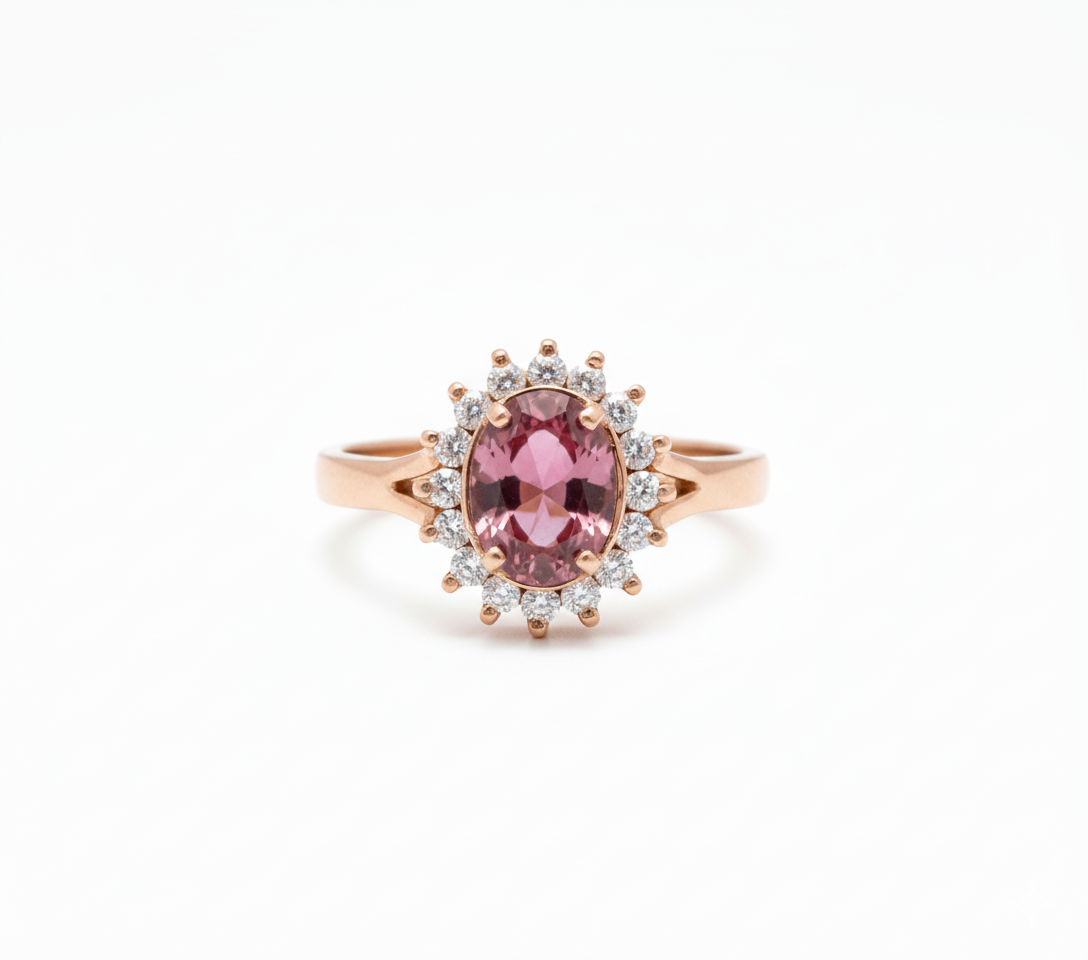 Bague Saphir Pastel