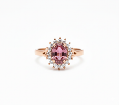 Bague Saphir Pastel