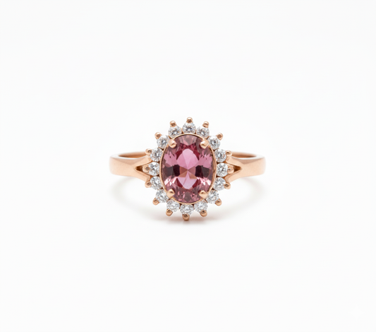 Royal Heirloom Padparadscha Ring