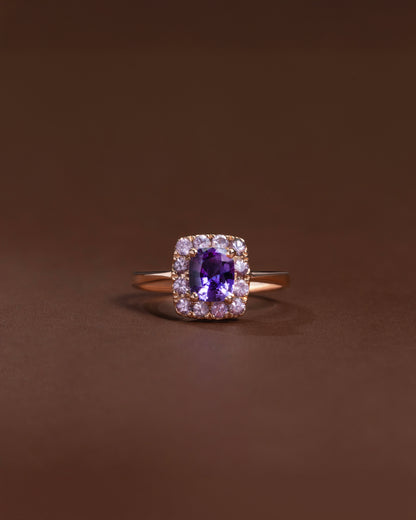 Royal Heirloom Purple Sapphire Ring