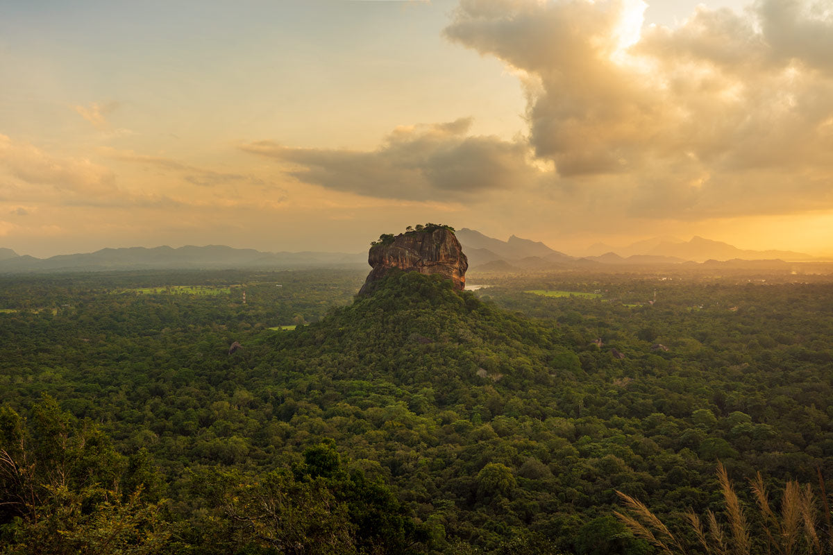 Sigiriya, a UNESCO World Heritage site in Sri Lanka, symbolizing the rich cultural heritage and timeless beauty that inspires Maera Jewellery’s designs, rooted in Sri Lanka’s history.